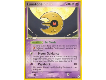 Lunatone (Reverse Holo)