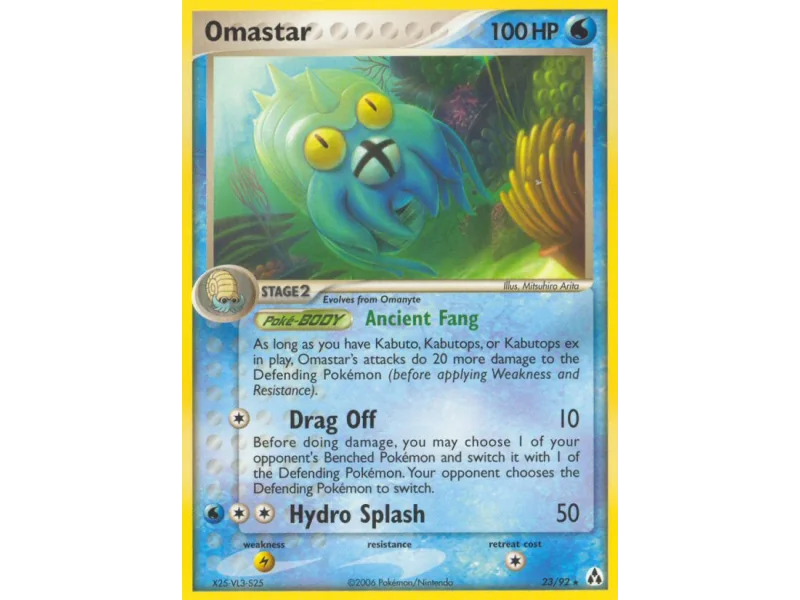 Omastar (Reverse Holo)