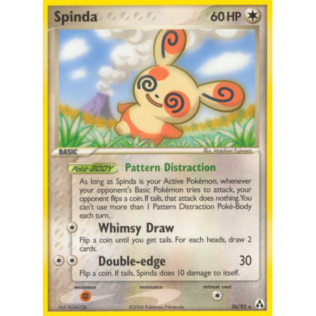 Spinda (Reverse Holo)