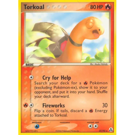 Torkoal (Reverse Holo)