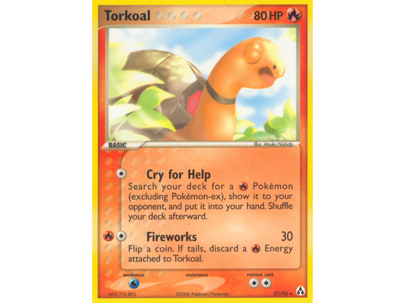 Torkoal (Reverse Holo)