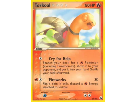 Torkoal (Reverse Holo)