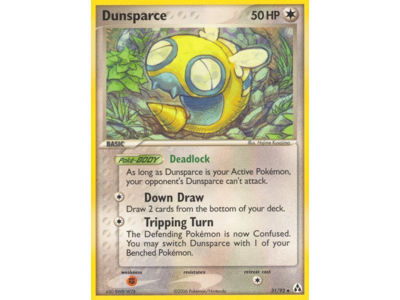 Dunsparce (Reverse Holo)