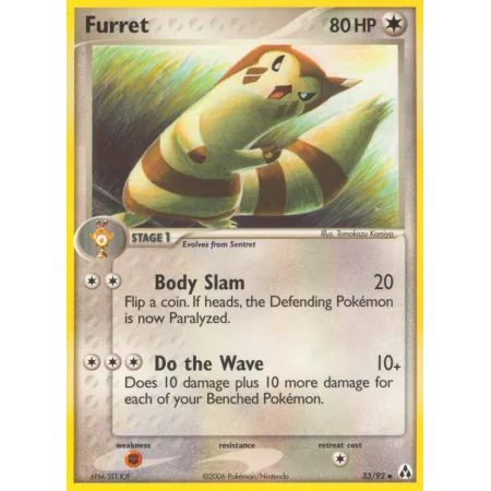 Furret (Reverse Holo)