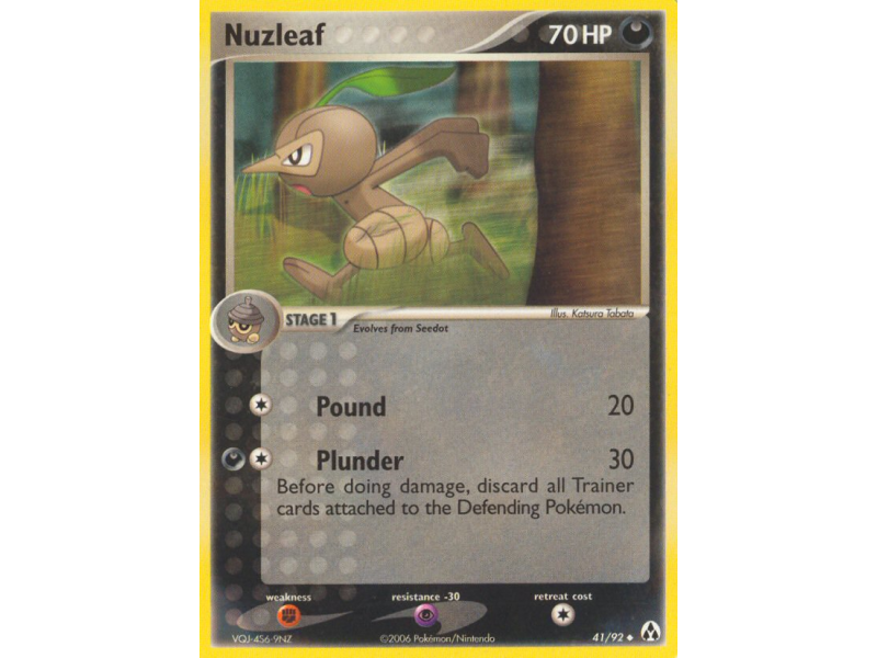 Nuzleaf (Reverse Holo)