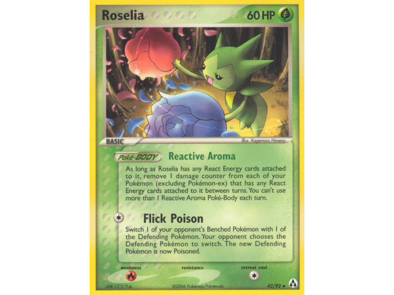 Roselia (Reverse Holo)