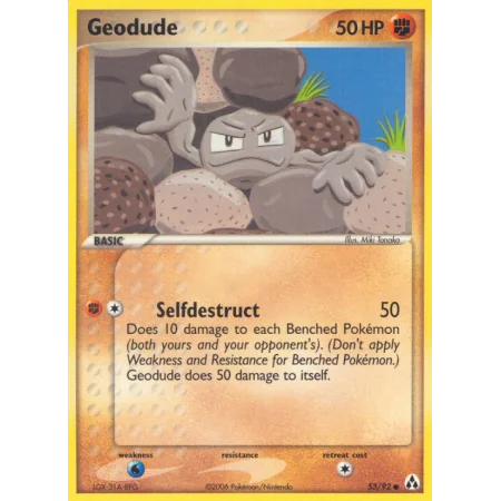 Geodude (Reverse Holo)
