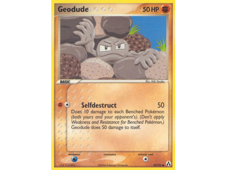Geodude (Reverse Holo)