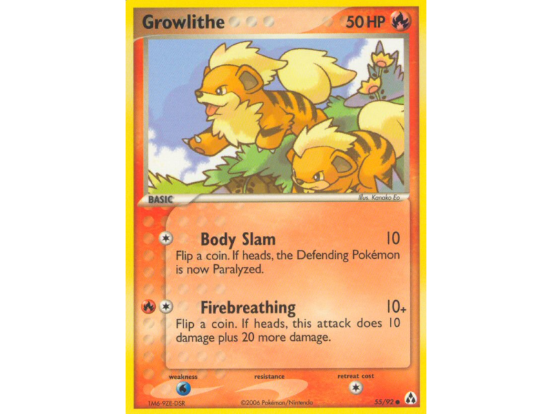 Growlithe (Reverse Holo)