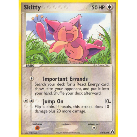 Skitty (Reverse Holo)