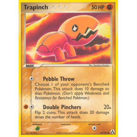 Trapinch (Reverse Holo)