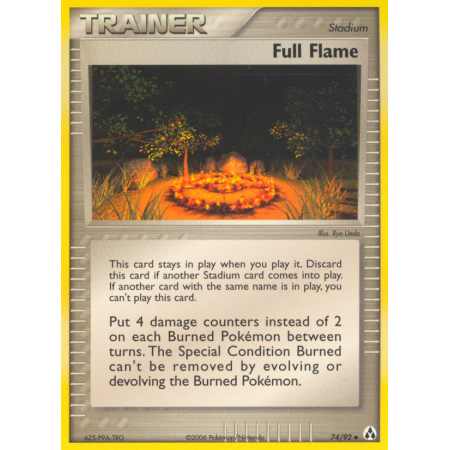 Full Flame (Reverse Holo)