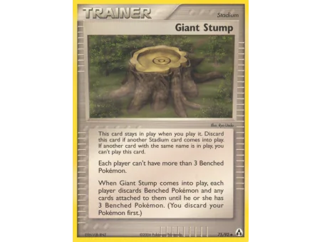 Giant Stump (Reverse Holo)