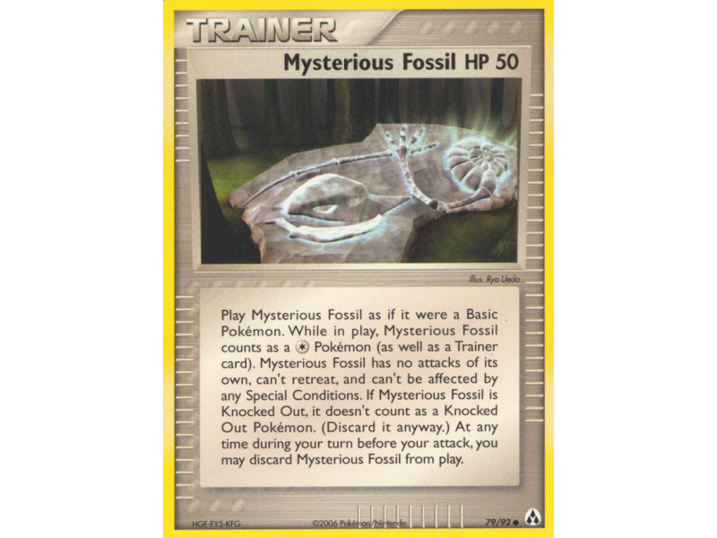 Mysterious Fossil (Reverse Holo)