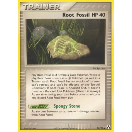 Root Fossil (Reverse Holo)