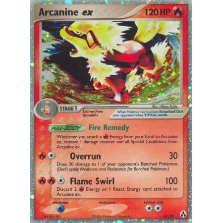 Arcanine ex