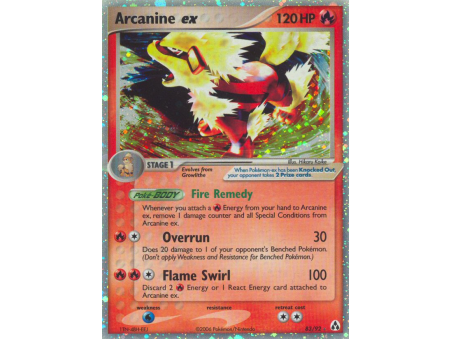 Arcanine ex