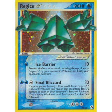 Regice ★ (Holo)