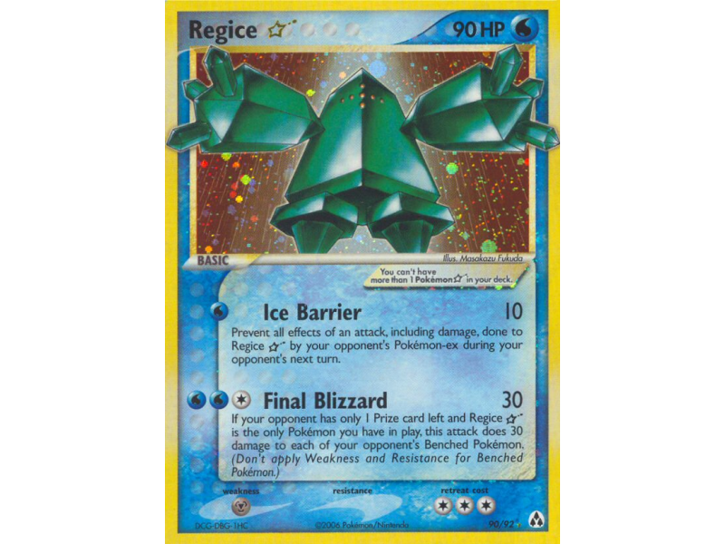 Regice ★ (Holo)