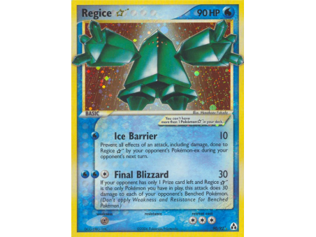 Regice ★ (Holo)