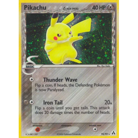Pikachu δ