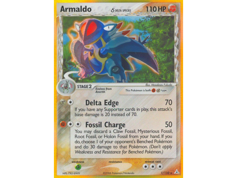 Armaldo δ (Reverse Holo)