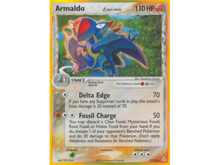 Armaldo δ (Reverse Holo)