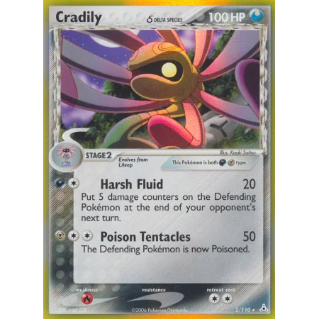 Cradily δ (Holo)