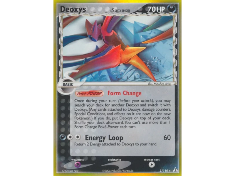 Deoxys δ (Reverse Holo)