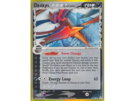 Deoxys δ (Reverse Holo)