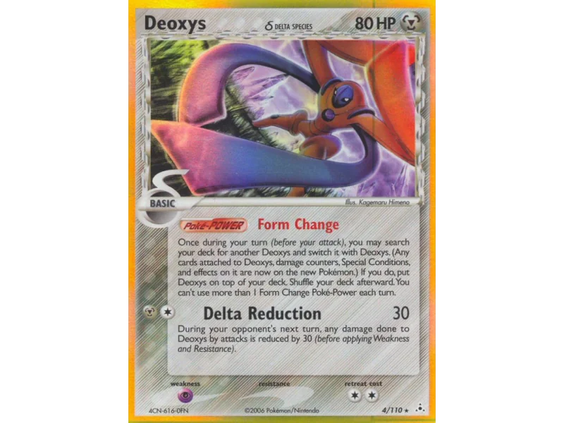Deoxys δ (Reverse Holo)