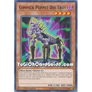 Gimmick Puppet Des Troy (Common)