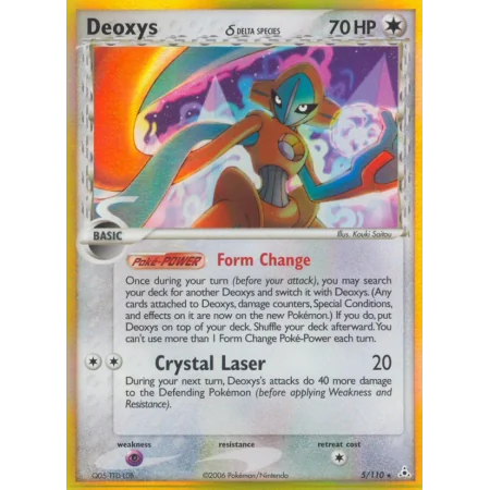 Deoxys δ (Reverse Holo)