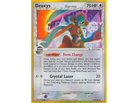 Deoxys δ (Reverse Holo)