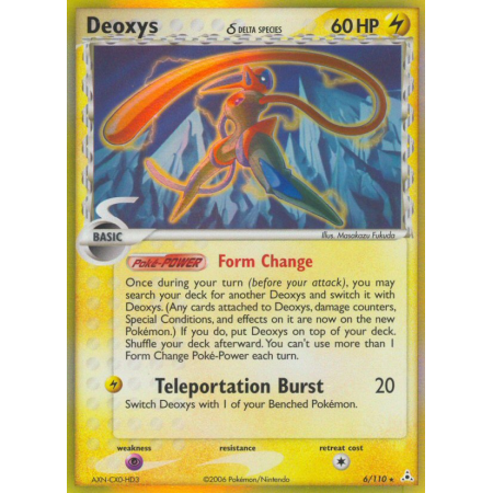 Deoxys δ (Reverse Holo)