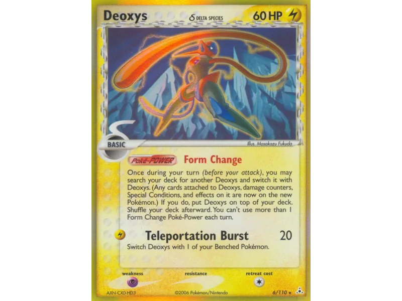 Deoxys δ (Reverse Holo)
