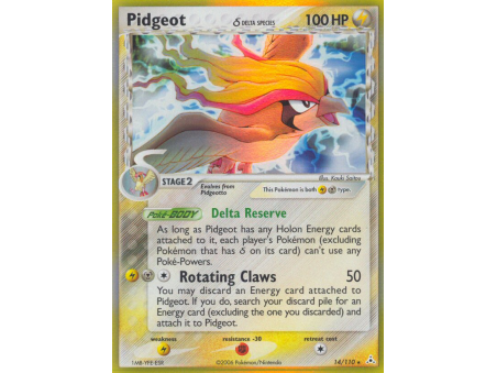 Pidgeot δ (Reverse Holo)