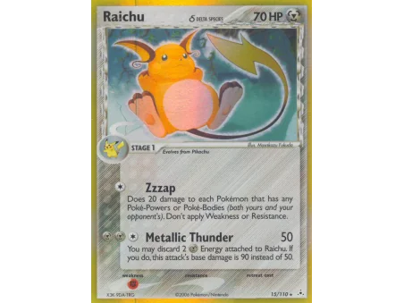 Raichu δ (Holo)