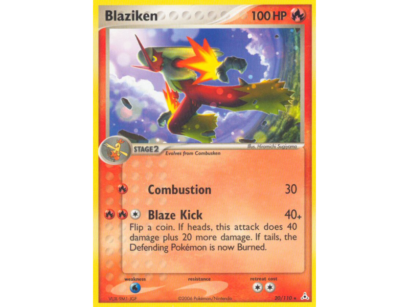 Blaziken (Reverse Holo)