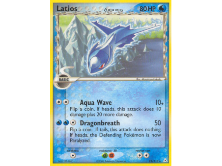 Latios δ (Reverse Holo)