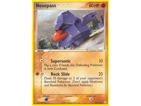 Nosepass (Reverse Holo)