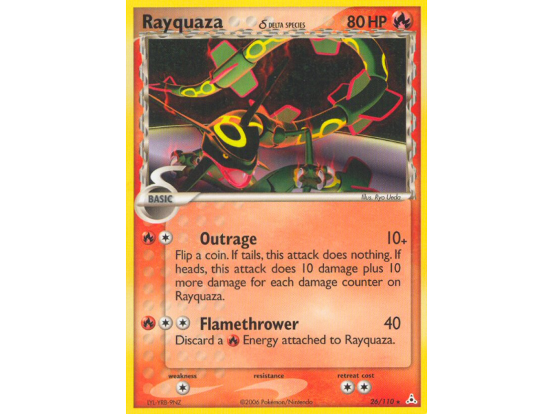 Rayquaza δ (Reverse Holo)