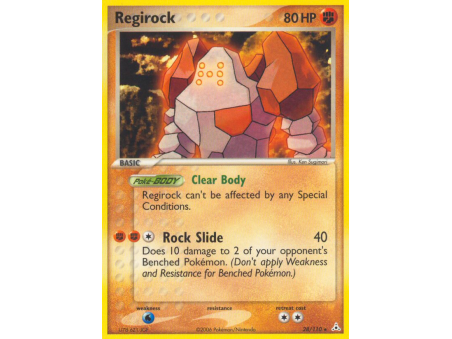 Regirock (Reverse Holo)
