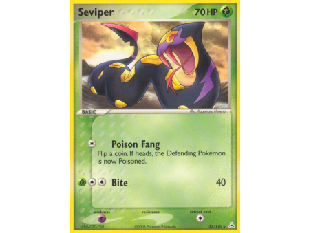 Seviper (Reverse Holo)