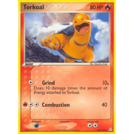Torkoal (Reverse Holo)