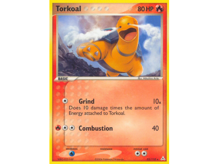 Torkoal (Reverse Holo)