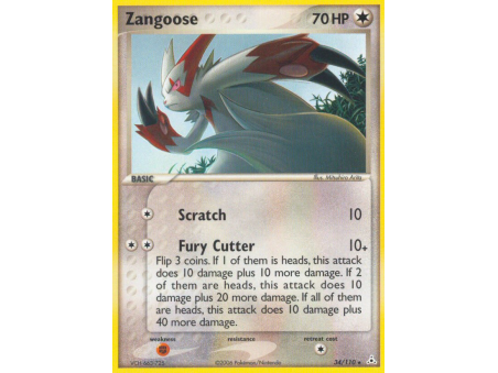 Zangoose (Reverse Holo)