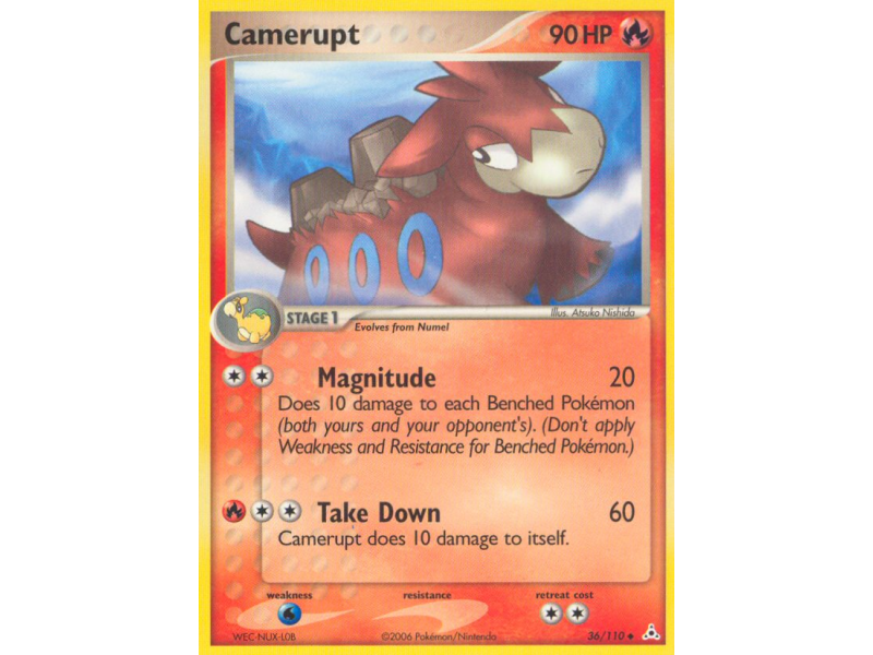 Camerupt (Reverse Holo)