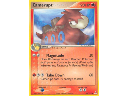 Camerupt (Reverse Holo)