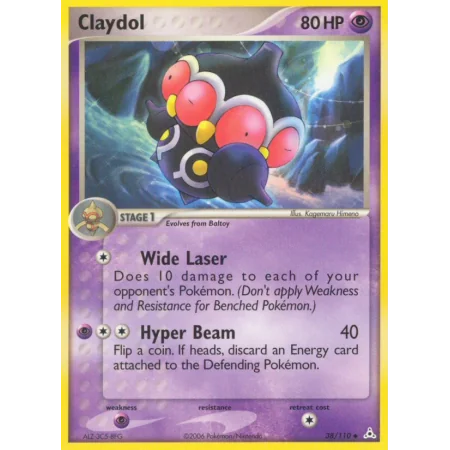 Claydol (Reverse Holo)
